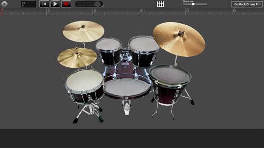 Rock Drums Lite screenshot 4