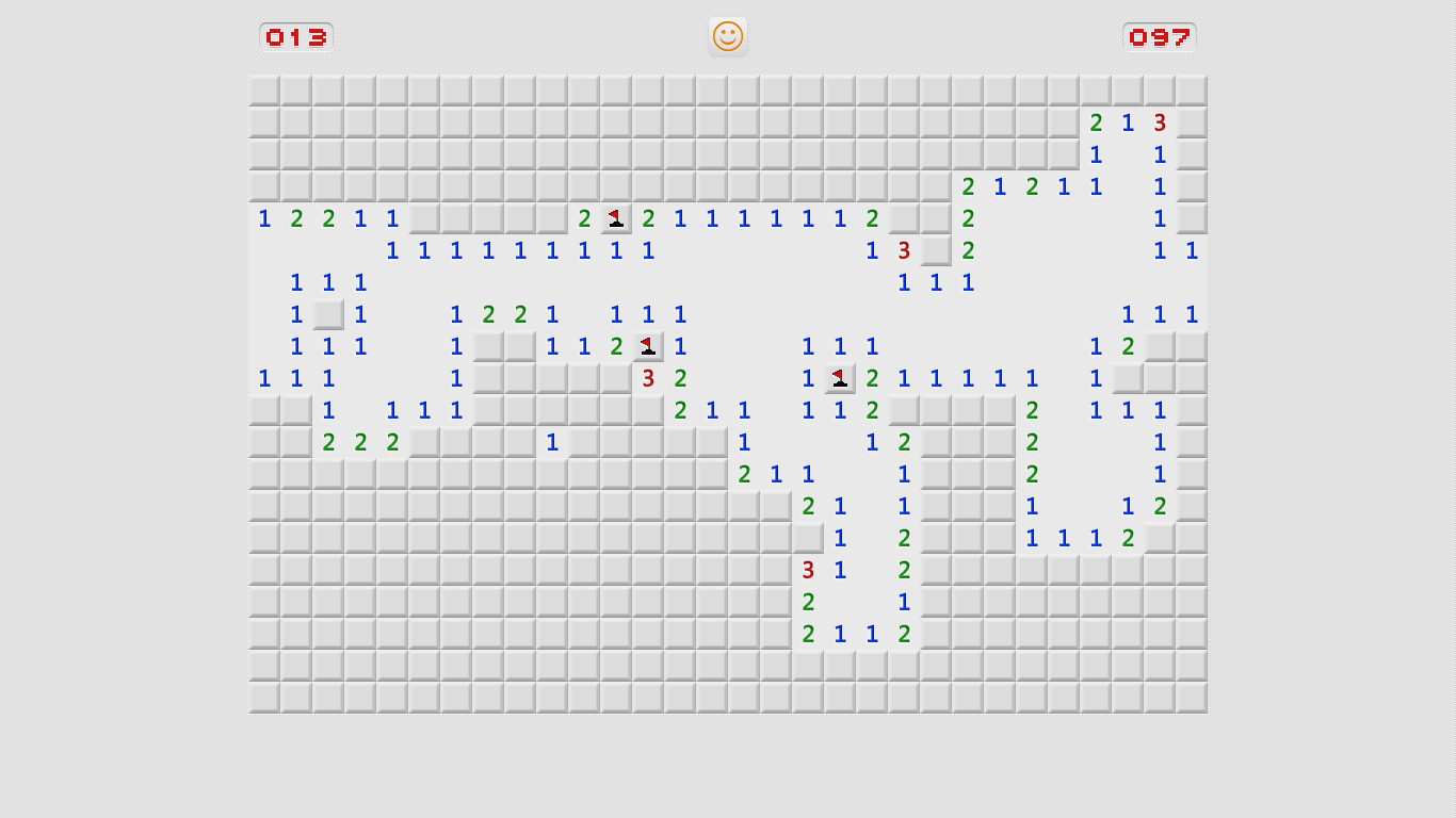 Original minesweeper game