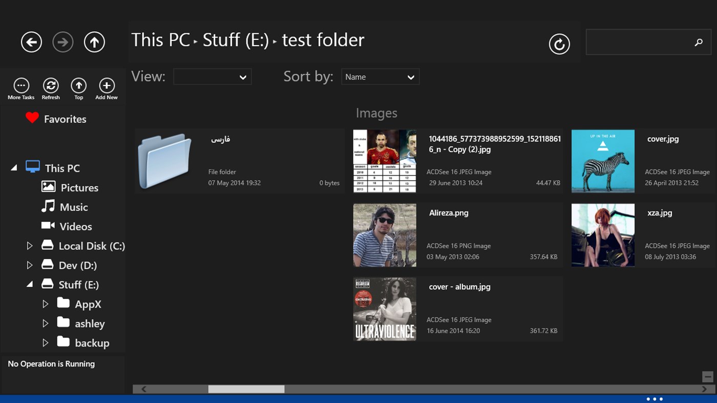 #1. Explorer8 (Windows) 由: Alireza Noori