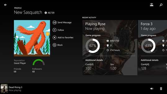 Xbox One SmartGlass screenshot 4
