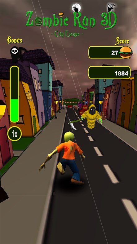 #5. Zombie Run 3D - City Escape (Windows) Podle: Kaufcom