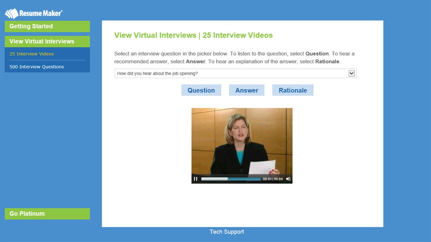 #3. Job Interview by Resume Maker (Windows) بواسطة: Individual Software Inc.