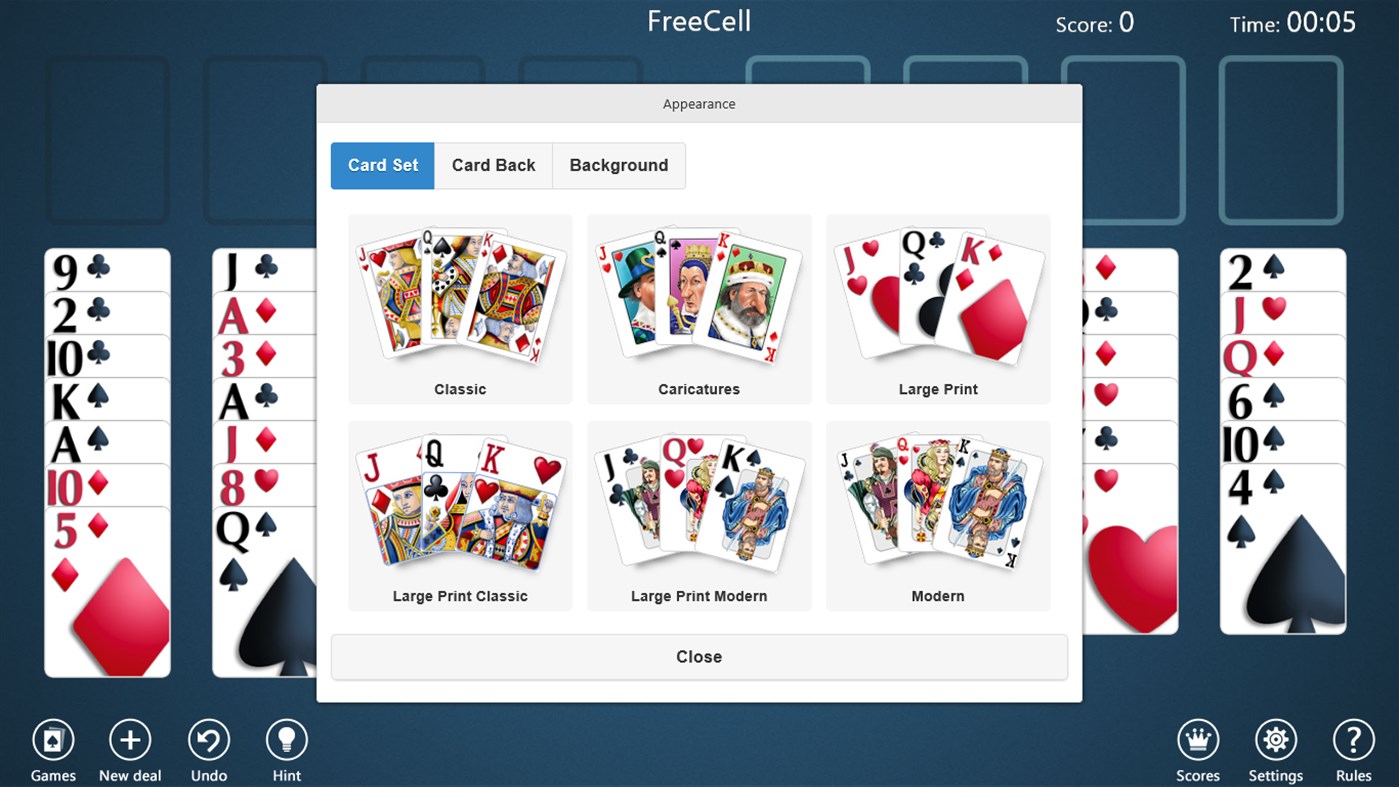 #6. FreeCell Collection Free (Windows) Von: TreeCardGames