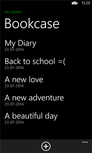 Diary Lite screenshot 2