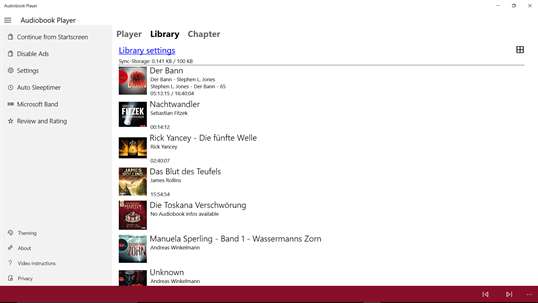 Audiobook Player screenshot 5