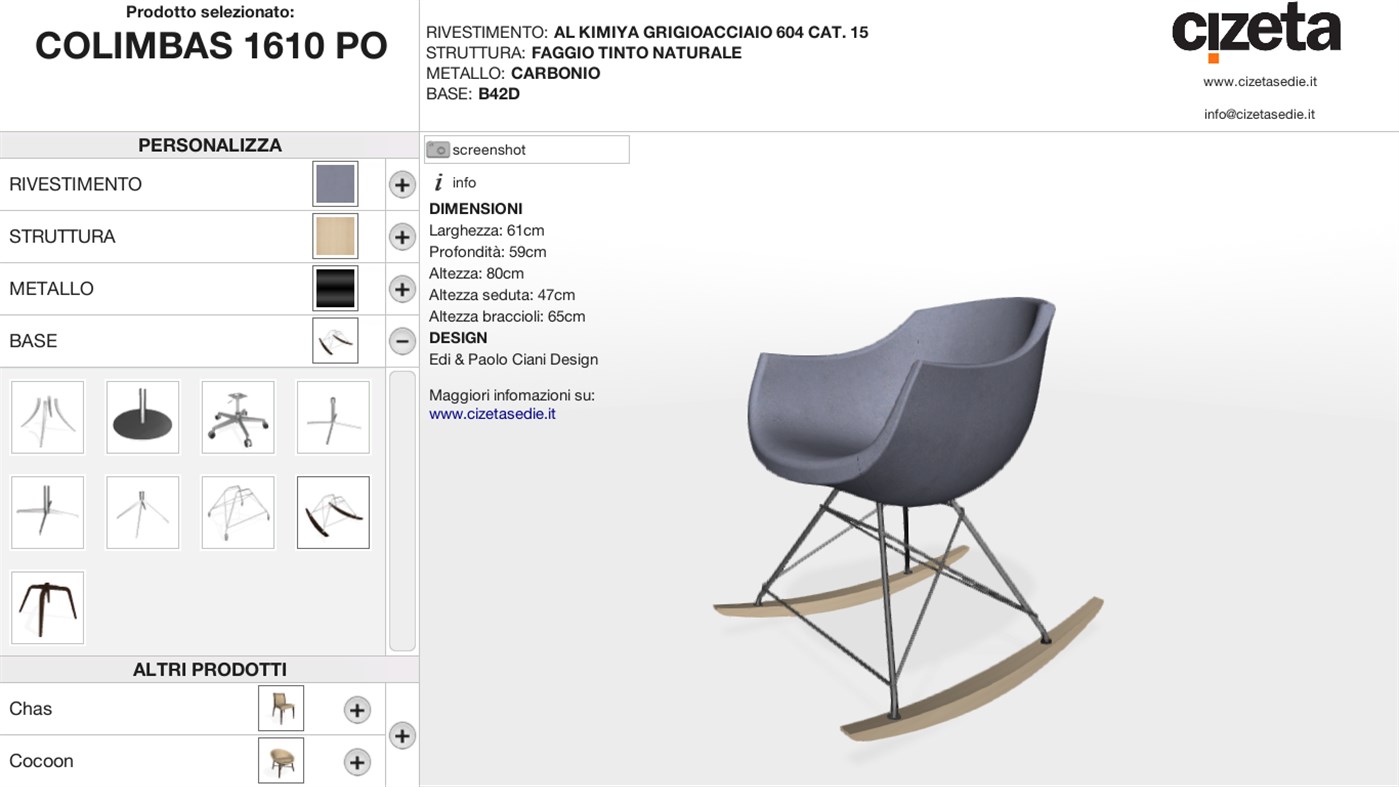 #1. Cizeta 3D Configurator (Windows) 由: Ubiz3D s.r.l.s.
