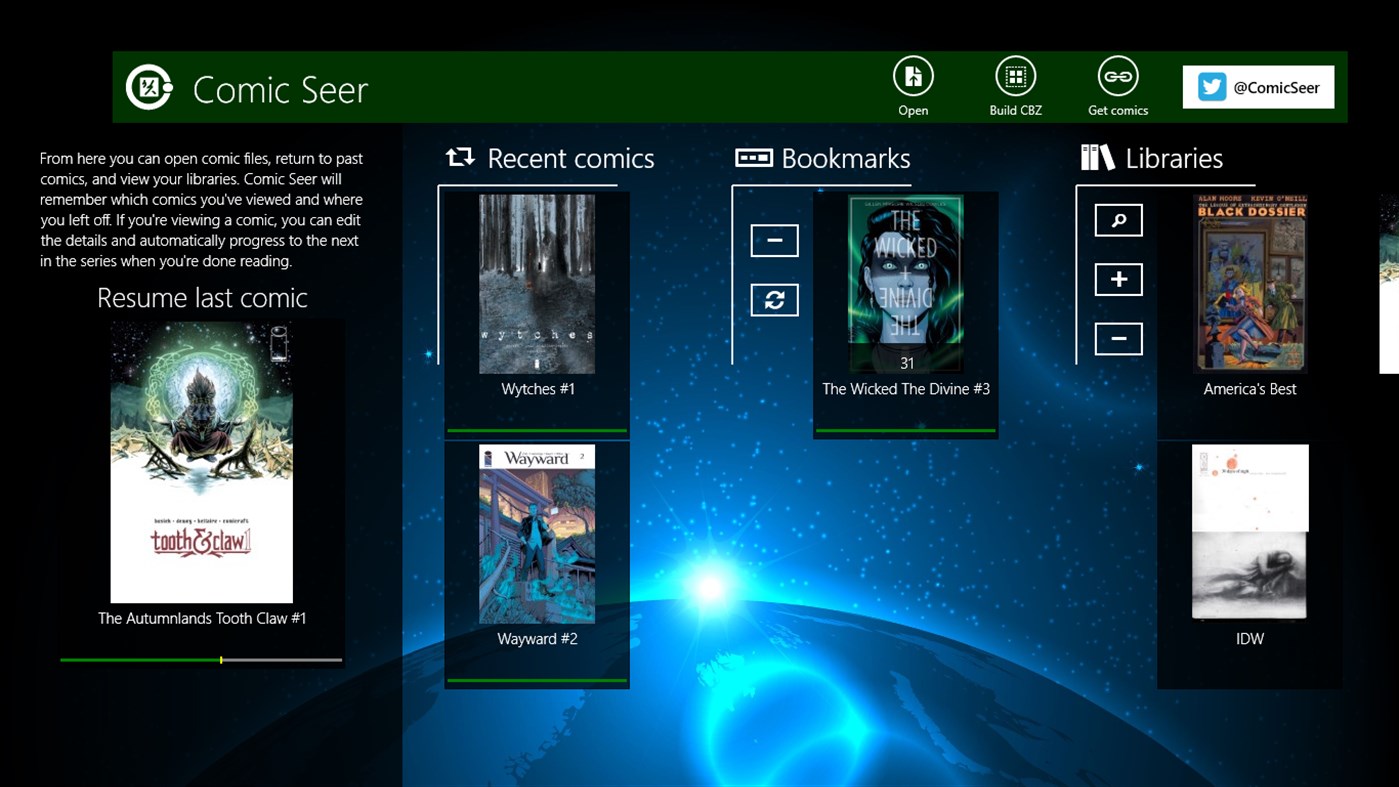 #1. Comic Seer (Windows) Göre: Xylasoft