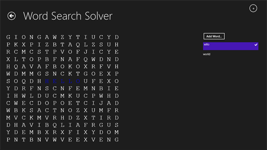 Word Search Solver screenshot 1