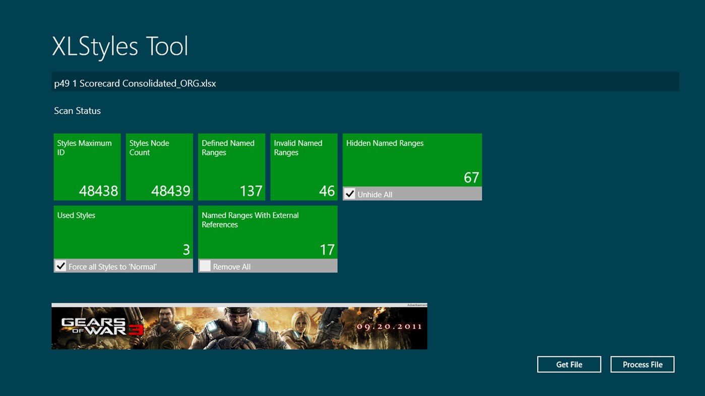 #2. XLStylesTool (Windows) 由: XLGeekCoder