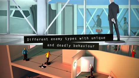 Screenshot: Different enemy types with unique and deadly behaviour