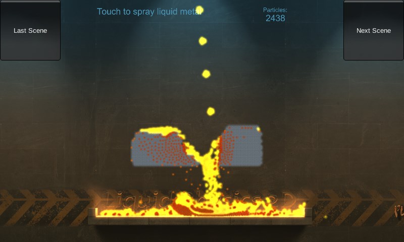Screenshot 2 Liquid Physics 2D Testbed windows