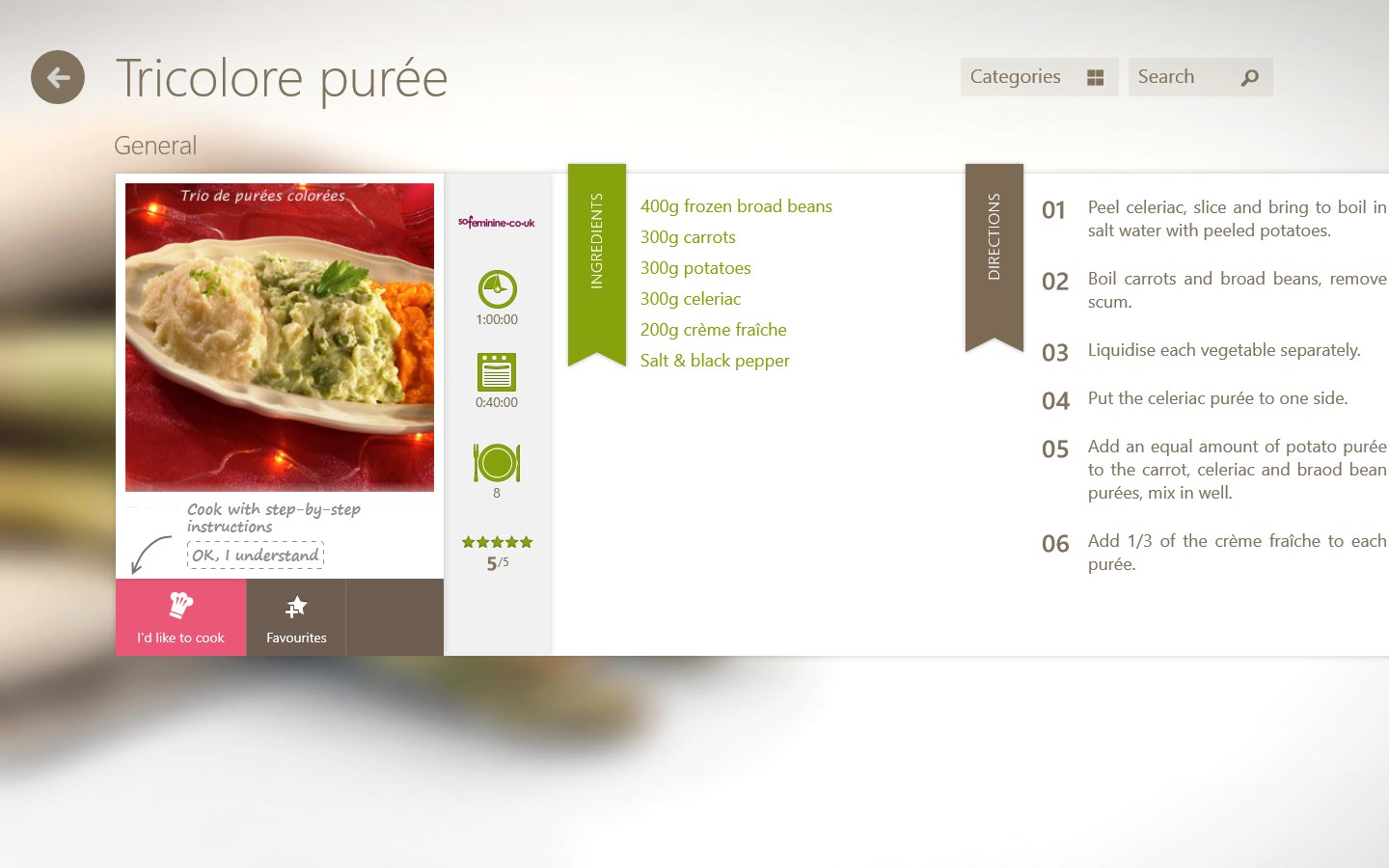 CookBook for Samsung - Microsoft Apps