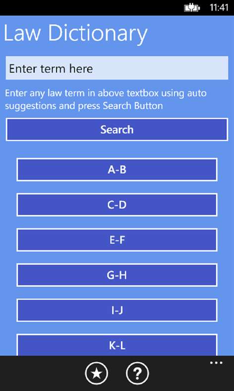 Law Dictionary Pro Screenshots 1