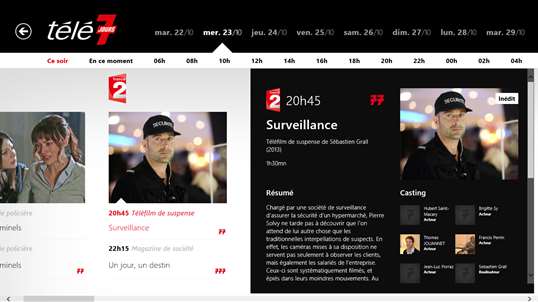 Télé 7 Programme TV screenshot 2
