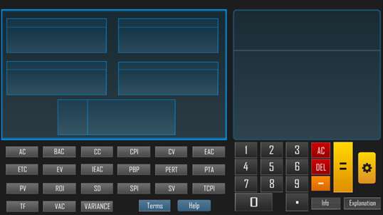 PMP Calculator screenshot 1