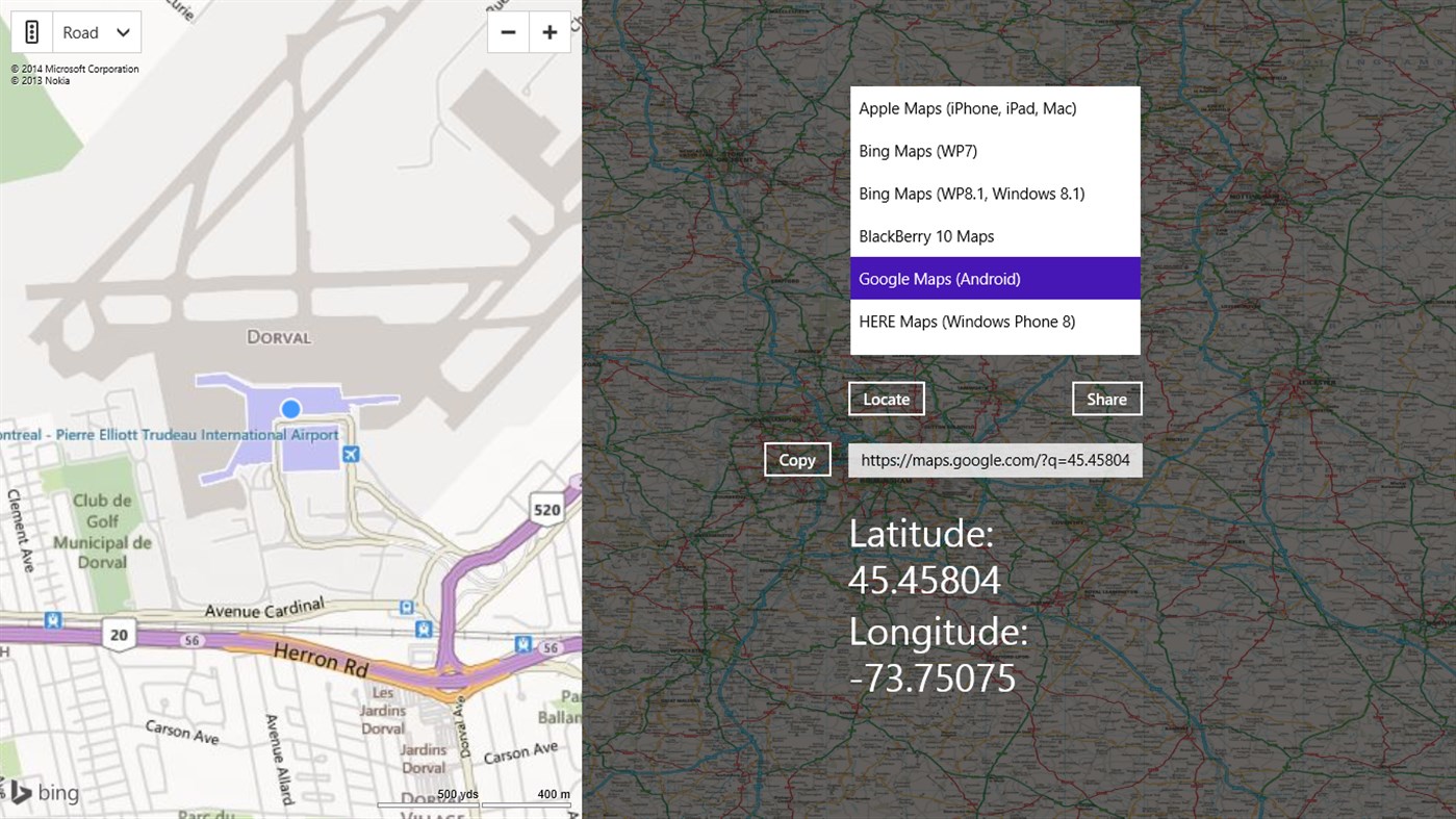 #1. Share Location (Windows) Podle: Ben Fauteux