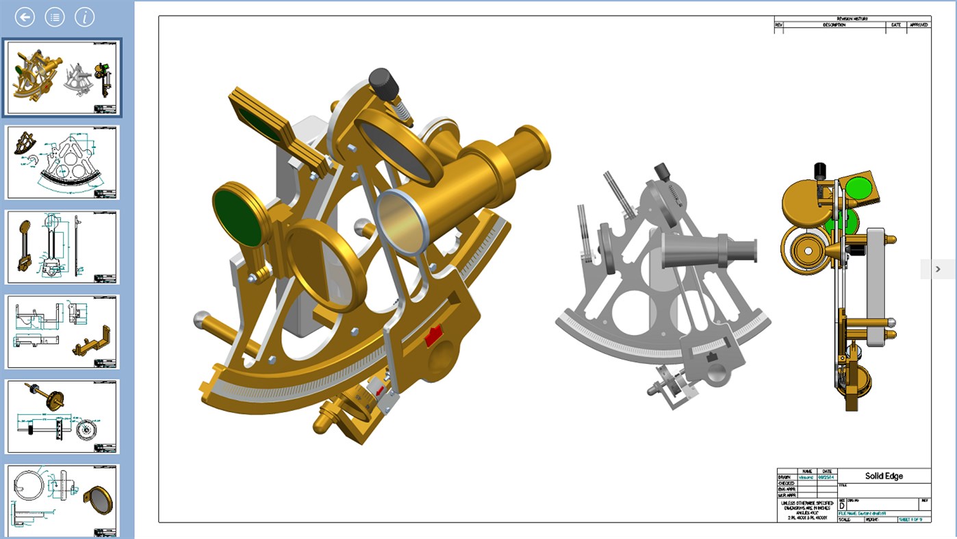 #4. Solid Edge Mobile Viewer (Windows) 由: Siemens Digital Industries Software (PLM)
