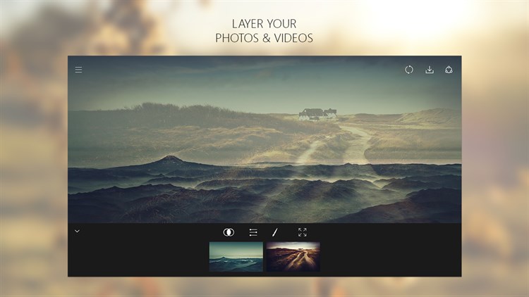 Fused : Double Exposure, Video and Photo Blender - PC - (Windows)