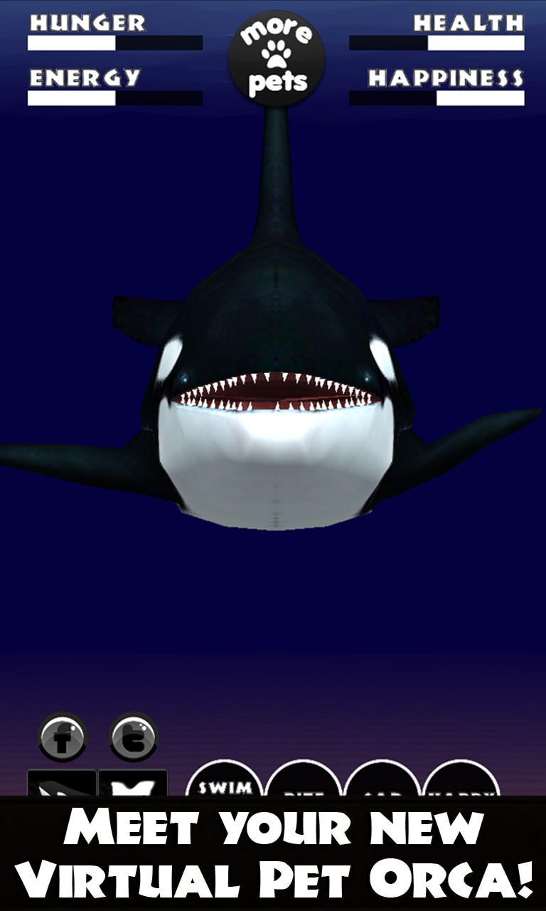 Capture 5 Virtual Pet Orca - The Killer Whale windows