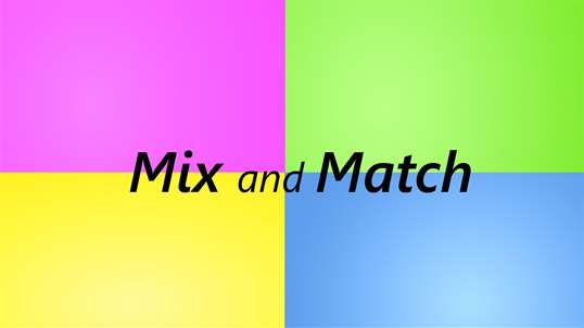 Mix and Match screenshot 1