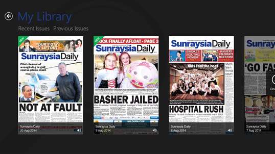 Sunraysia Daily screenshot 1