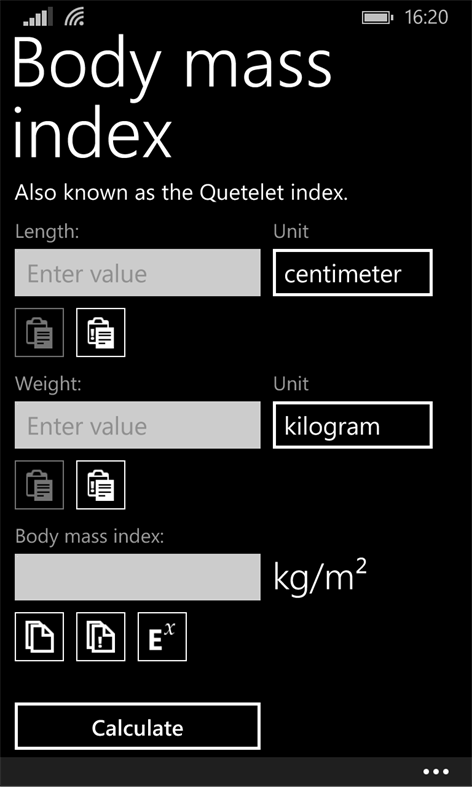 Internist Calculator Screenshots 2