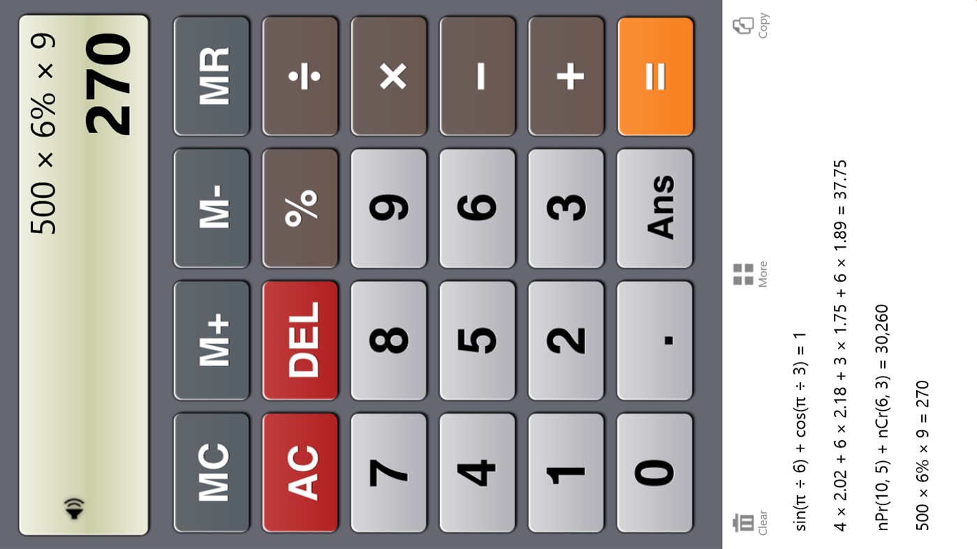 #4. Lucky Calculator (Windows) 来自: IPT International Technologies Corporation.