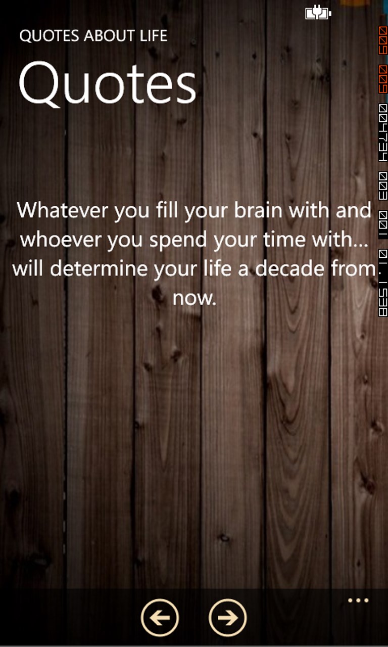 Captura 4 Quotes About Life windows