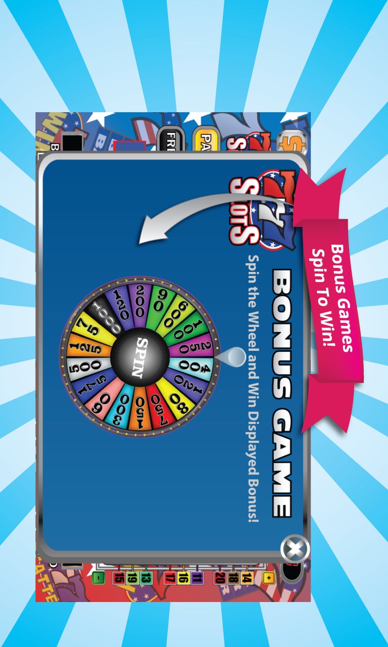 Free Red White Blue 7 Slots