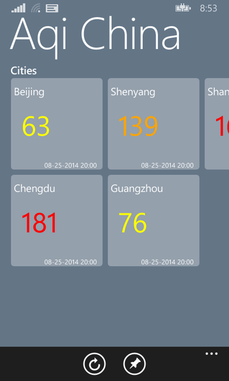Aqi Asia screenshot