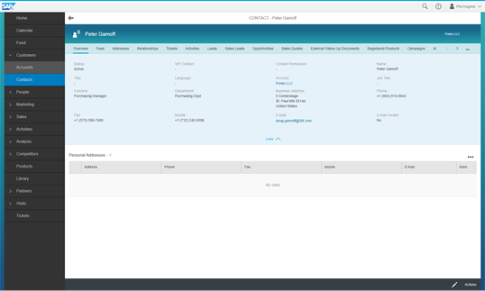 SAP Cloud for Customer for Windows screenshot 3