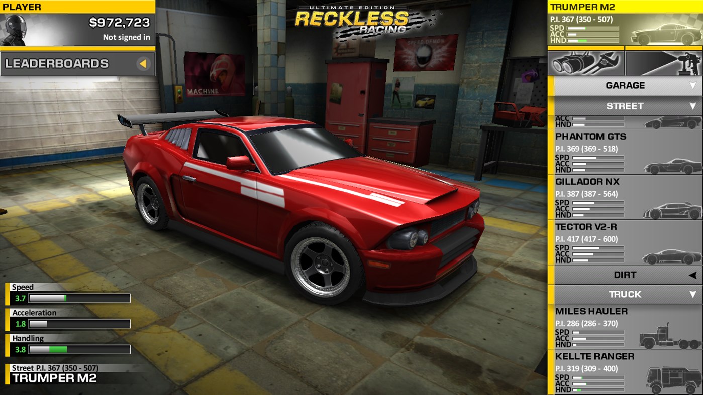 #4. Reckless Racing Ultimate (Windows) By: Microsoft Studios