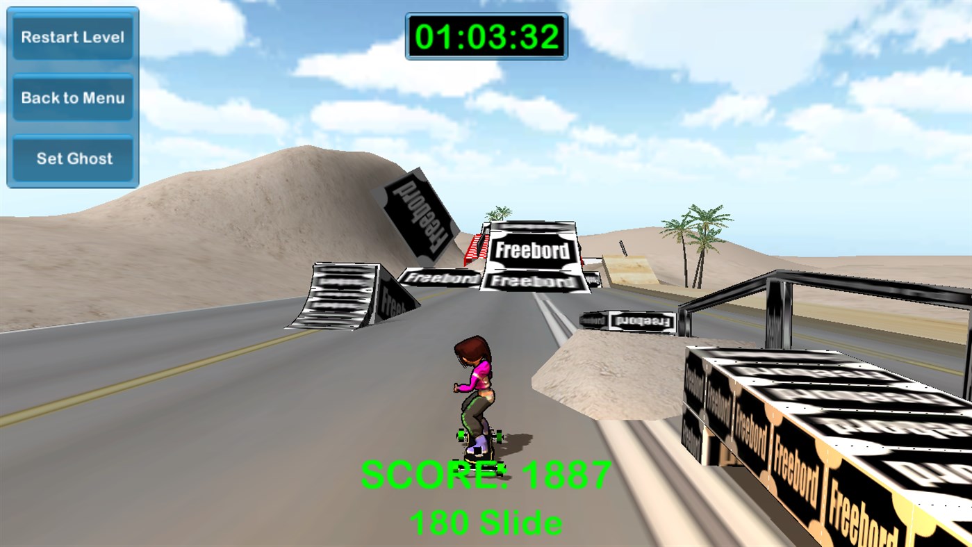 #2. Mad Freebording (Windows) 由: Denis Lapiner