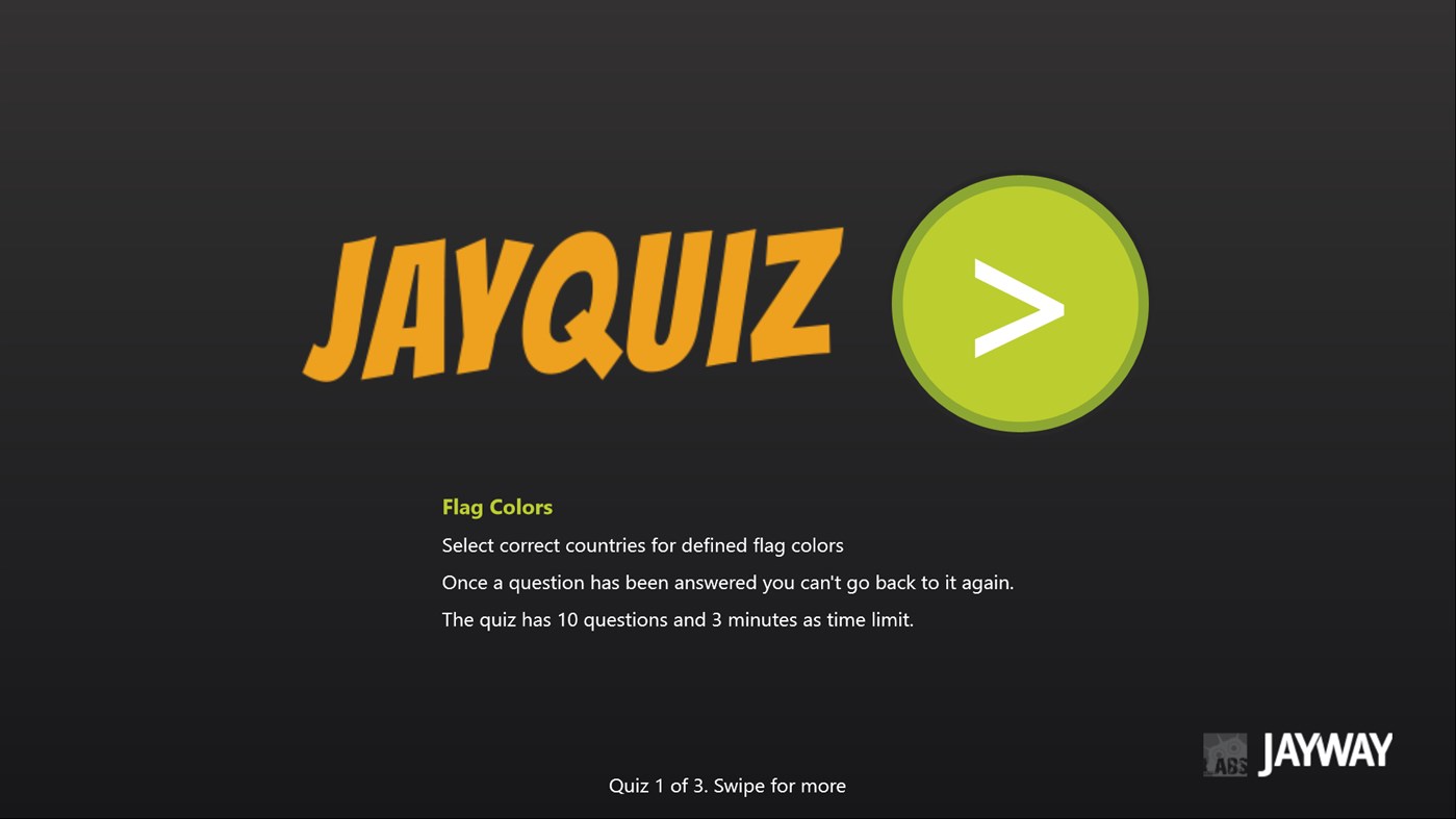#1. JayQuiz (Windows) 由: JayLabs