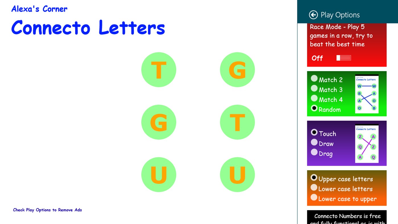 #3. Connecto Letters (Windows) 由: Sal Quintanilla