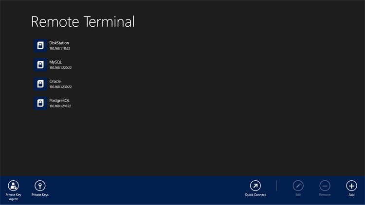 Remote Terminal - PC - (Windows)