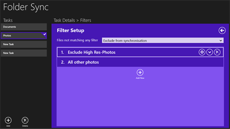 Folder Sync Screenshots 2