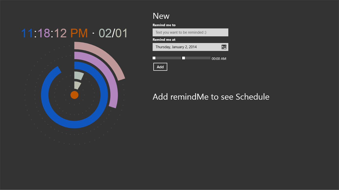 #1. RemindMe8 (Windows) 由: Yudishtira