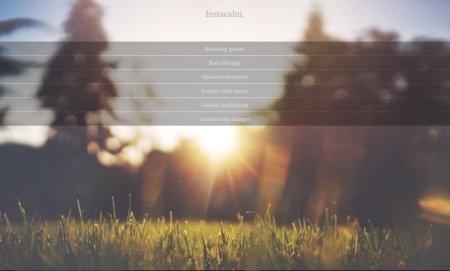 Get Instant Calming 6 In 1 Complete Games Relaxing Rain Anti Stress Therapy Instant Calm Music Images Guided Relaxation And Meditation Microsoft Store
