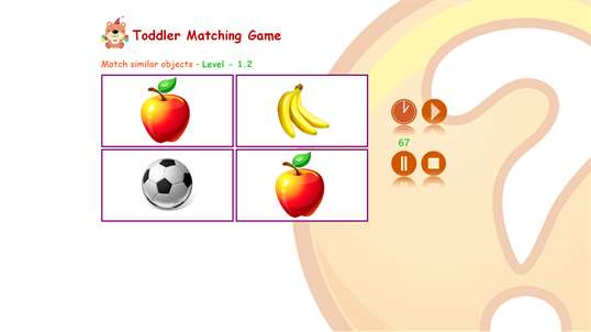 Toddler Matching Game screenshot 2