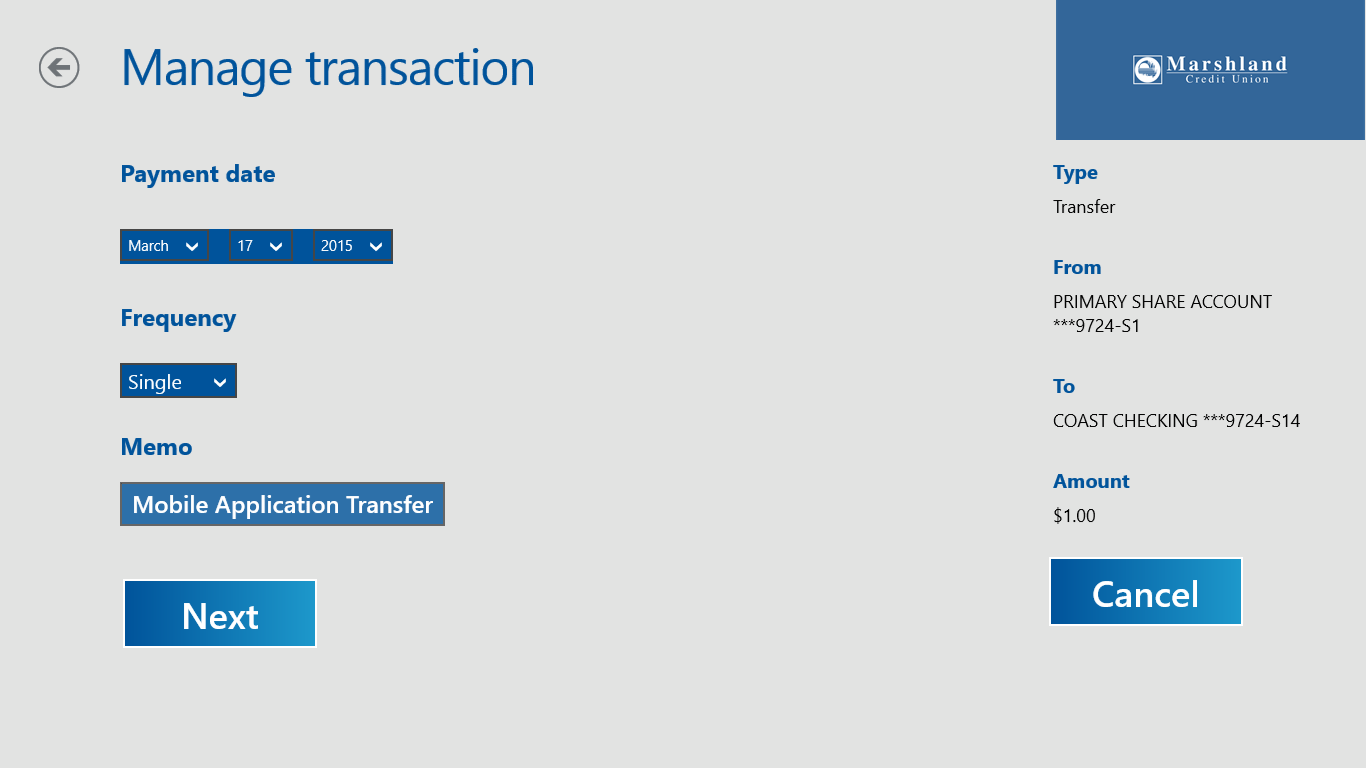 Transaction manager