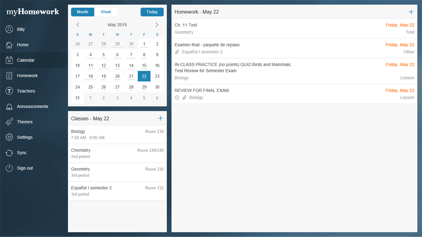 #2. myHomework (Windows) От: instin
