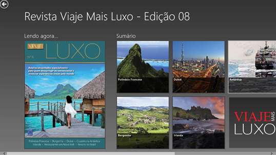 Revista Viaje Mais Luxo screenshot 2