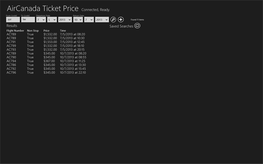 Air Canada Ticket Price screenshot 4