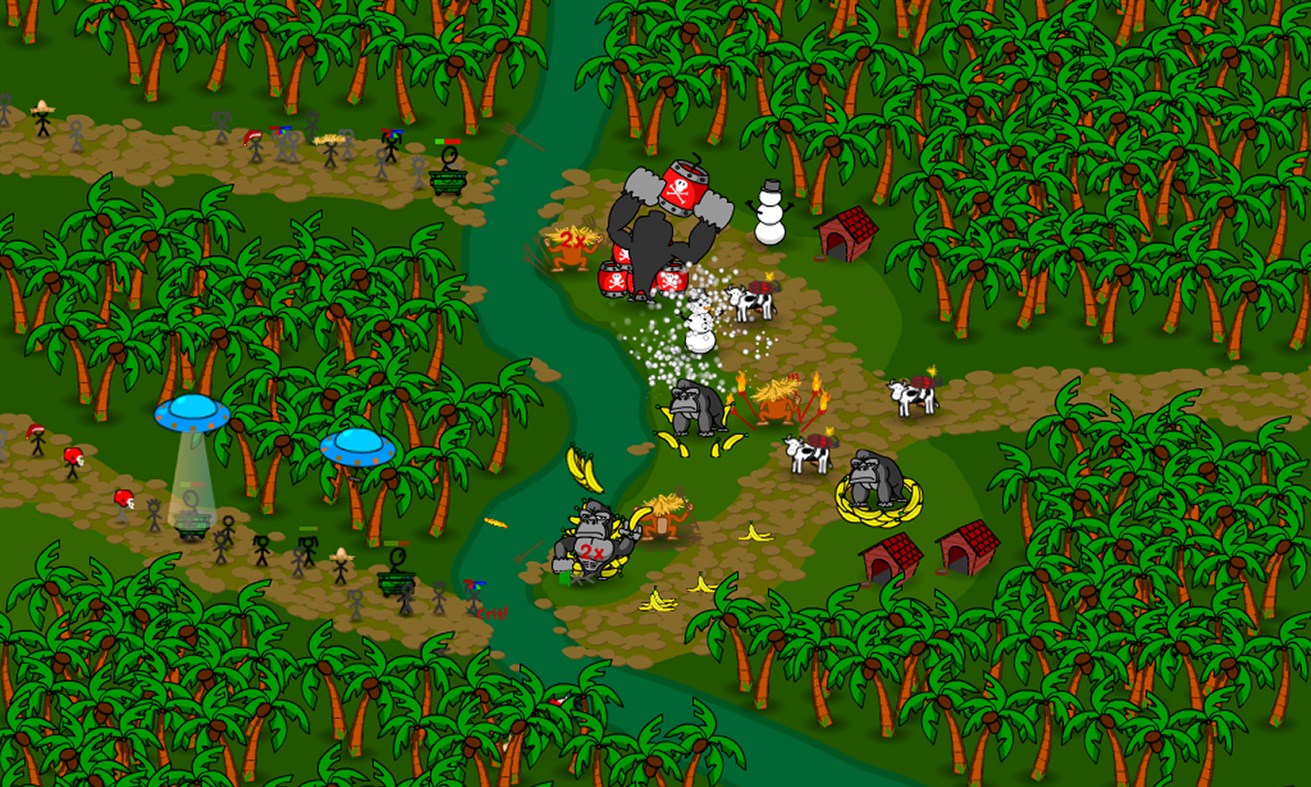 #5. Shopping Cart Defense (Windows) By: MonkeyWantBanana