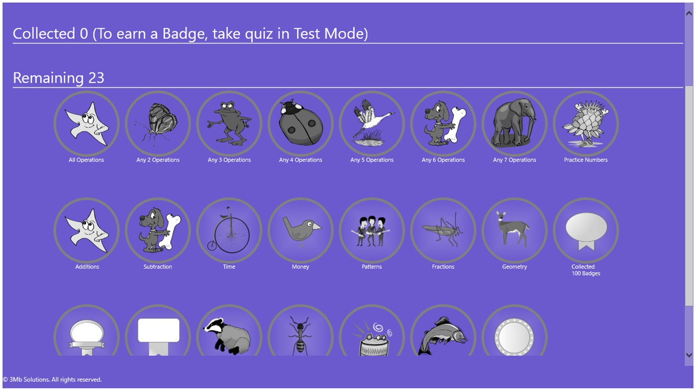 #6. Math Flashcards Grade 1 (Windows) โดย: 3Mb Solutions