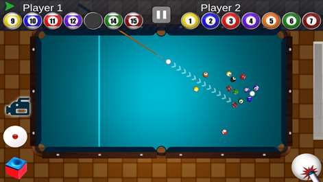 2 Player 8 Ball Billiard Games