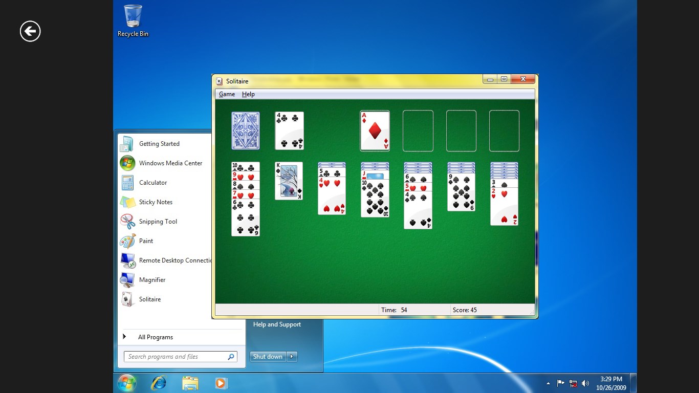 Old Windows Versions screenshot