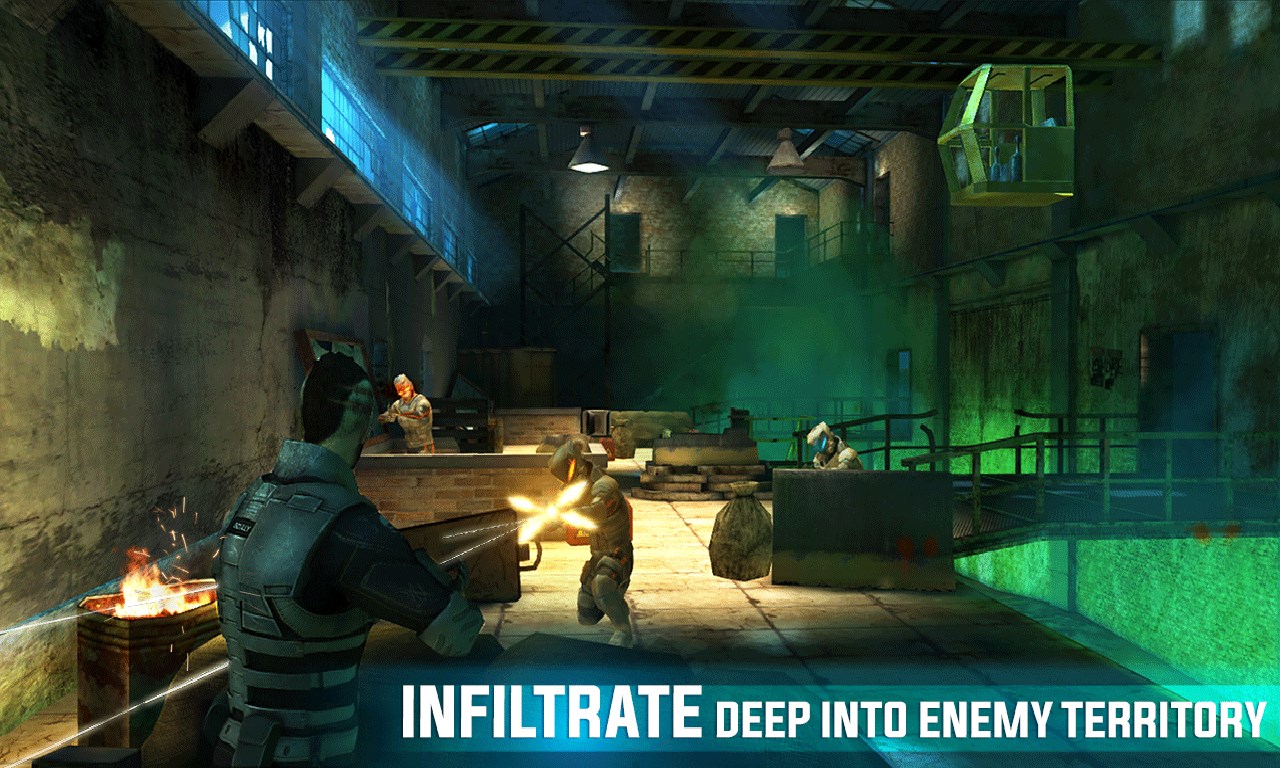 INFILTRATE DEEP INTO ENEMY TERRITORY