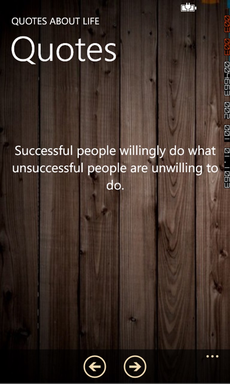 Screenshot 3 Quotes About Life windows